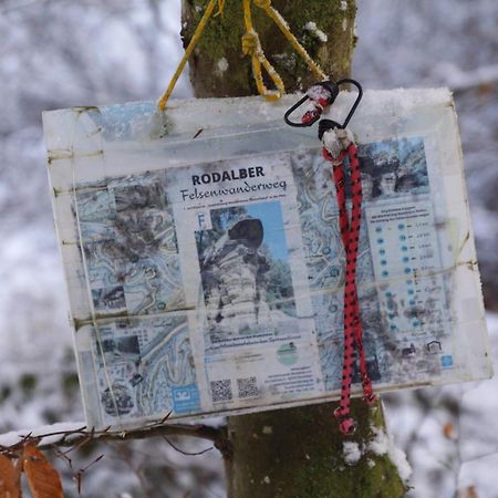 דירות Rodalben Ferienwohung Am Felsenwanderweg Im Pfaelzerwald מראה חיצוני תמונה